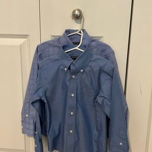 2 boys size 6 Brooks Brothers non iron dress shirts.